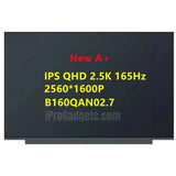 Replacement New Display MNG007DA5-1 B160QAN02.7 16.0 inch LCD Screen Panel 165hz
