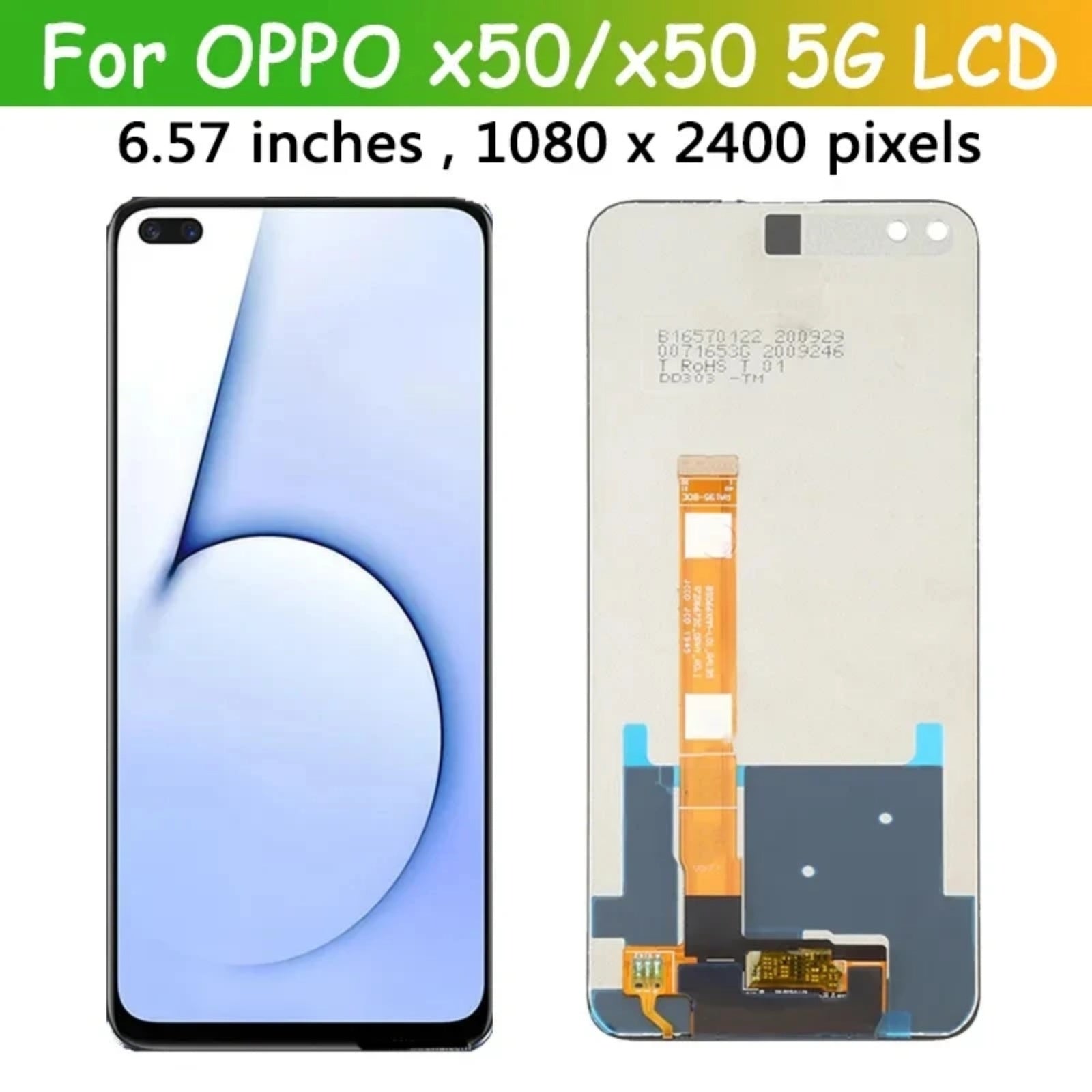 Replacement For OPPO Realme X50 5G RMX2051 RMX2025 RMX2144