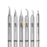 MaAnt T12R Lead-free Soldering Iron Tips Soldering With Copper Heat Sharp Straight Curve Arc Blade Tips Phone Repair Tools