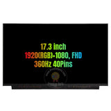 Replacement New Display B173HAN05.2 B173HAN05.4 17.3 inch 360Hz Laptop LCD Screen Panel