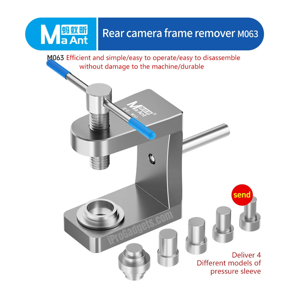 Frame Remover MaAnt M063 Precision Rear Camera Frame Remover for IPhone 6-16PM Ring ...