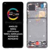 Replacement AMOLED Display Touch Screen with Frame for Xiaomi Mi 11 Ultra 5G M2102K1G M2102K1C OEM