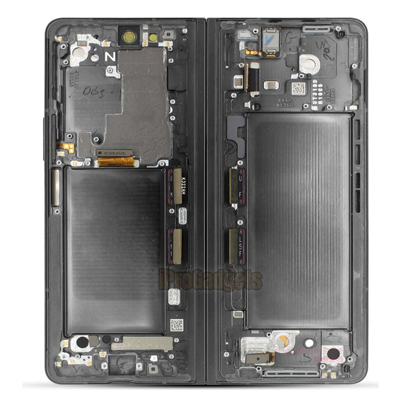 Mobile Inner Part Display Replacement Foldable Inner AMOLED Touch Screen Display With Frame For ...