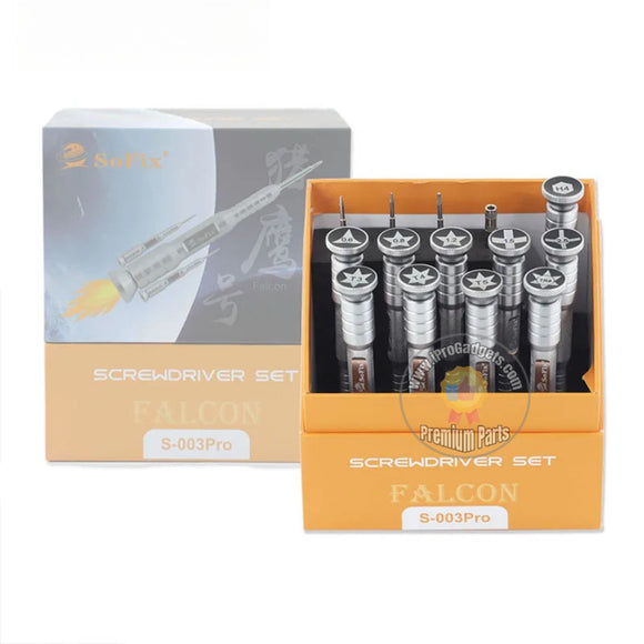 New S-003PRO Screwdriver Kit for Macbook Microsoft Android Phones Screw Removal Installation Repair Tools