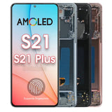 Replacement For Samsung Galaxy S21 Plus 5G G996 G996B AMOLED Display Touch Screen With Frame