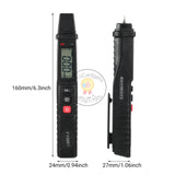 FY8861 Wood Moisture Meter Digital Wood Moisture Detector Professional 2 Pins Wood Humidity Tester Pen-Type Portable Timber