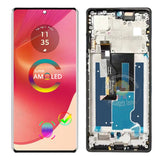 Replacement New Display for Motorola Edge 50 Fusion XT2429-1 OLED Touch Screen with Frame Assembly OEM