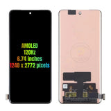 Ersatz-AMOLED-LCD-Touchscreen für OnePlus 11R 1+ 11R CPH2487 Ace 2 PHK110