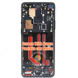 Replacement Display for OnePlus 8 Pro 5G IN2023 IN2020 IN2021 IN2025 AMOLED Display Touch Screen With Frame Assembly