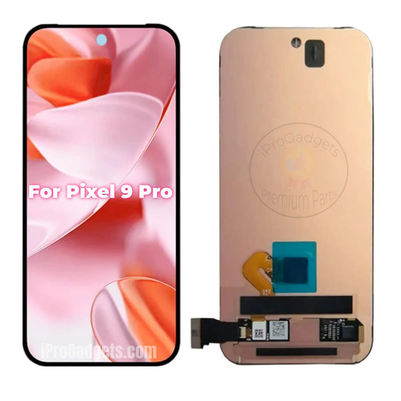 Replacement New OLED Display for Google Pixel 9 Pro GR83Y GEC77 GWVK6 Touch Screen With Frame Assembly