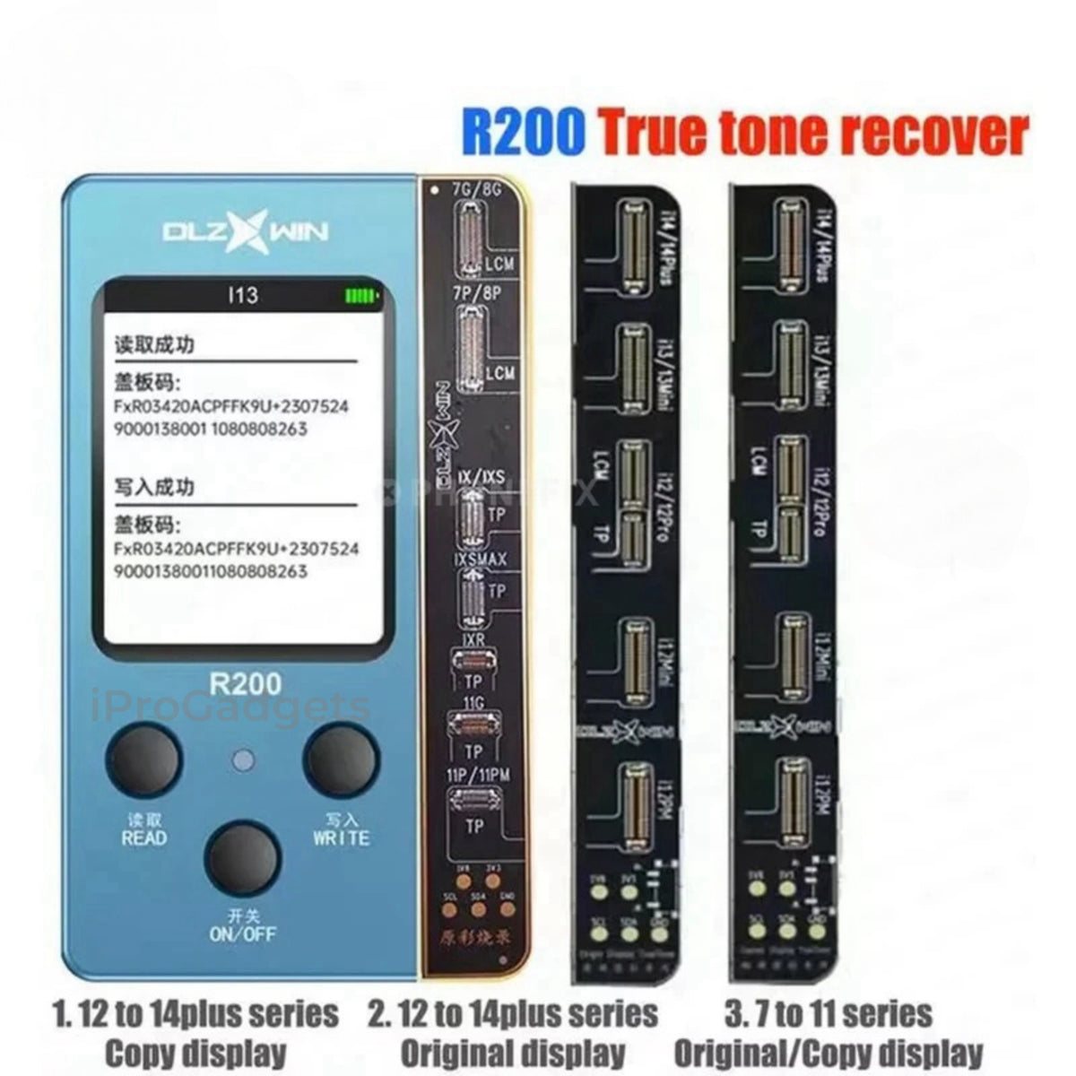 DL R200 Multifunctional Recovery Device For iPhone True Tone Programmer ...