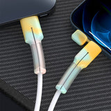 Phone USB Cable Protector Soft Silicone Cover Cap Practical Accessories