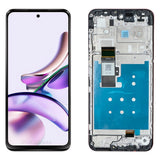 Ersatz-LCD-Display und Touchscreen mit Rahmenbaugruppe für Motorola Moto G13 G23