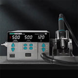 SUGON 8610DX Pro 1000W Hot Air Rework Station Microcomputer Digital Display BGA Rework Station Curved Nozzle Repair Welding Tool