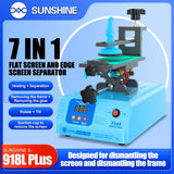 S-918L Plus 7-in-1 Straight Curved Screen Separator Machine