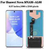 Replacement New OLED Display for Huawei Nova 9 NAM-AL00 NAM-LX9 Touch Screen Digitizer with Frame Assembly
