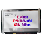 Replacement New Display B133HAN02.7 B133HAN02.1 13.3 inch IPS 1920*1080 Laptop LCD Screen Panel