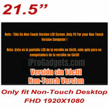 Reemplazo para HP 22-D 22-DD0520LA todo en uno 21,5" 22" FHD pantalla LCD AIO