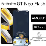 Replacement New Display for Realme GT Neo Flash RMX3350 Super AMOLED 120Hz Touch Screen Digitizer Assembly