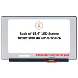 Replacement TV156FHM-NH1 FHD 1920X1080 IPS LCD Screen 15.6 inch 30 Pines Display Panel