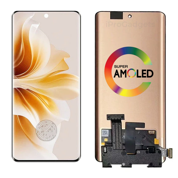Replacement New Display For Oppo Reno11 Pro 5G CPH2607 AMOLED Touch Screen Digitizer Assembly