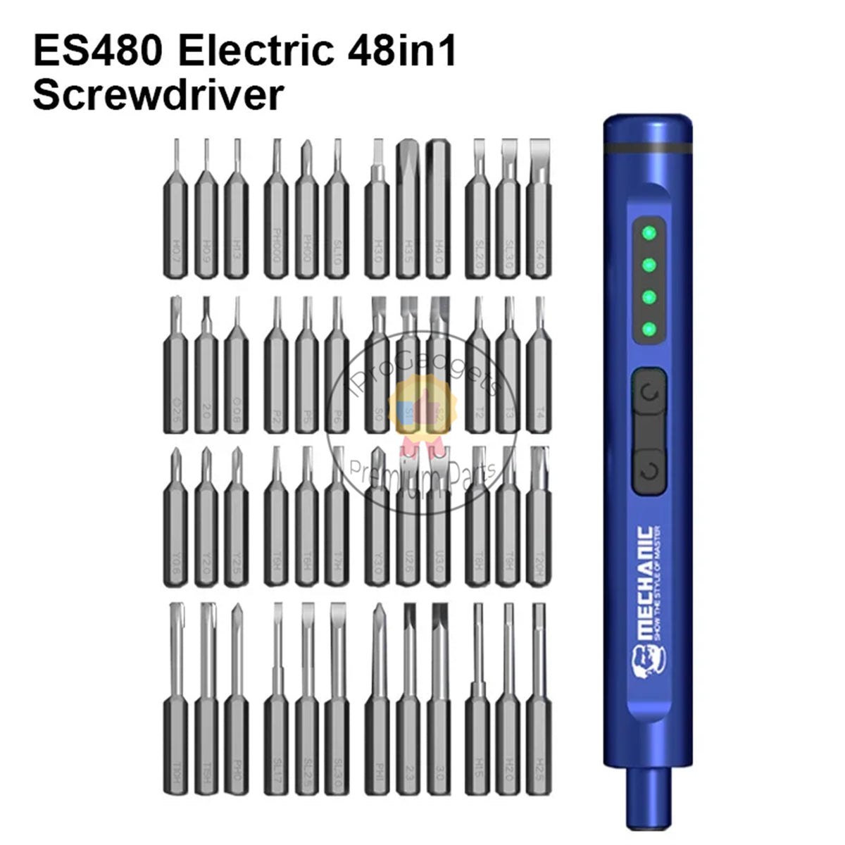 Mechanic ES480 48in1 Universal Electric Screwdriver Set for Electronic ...