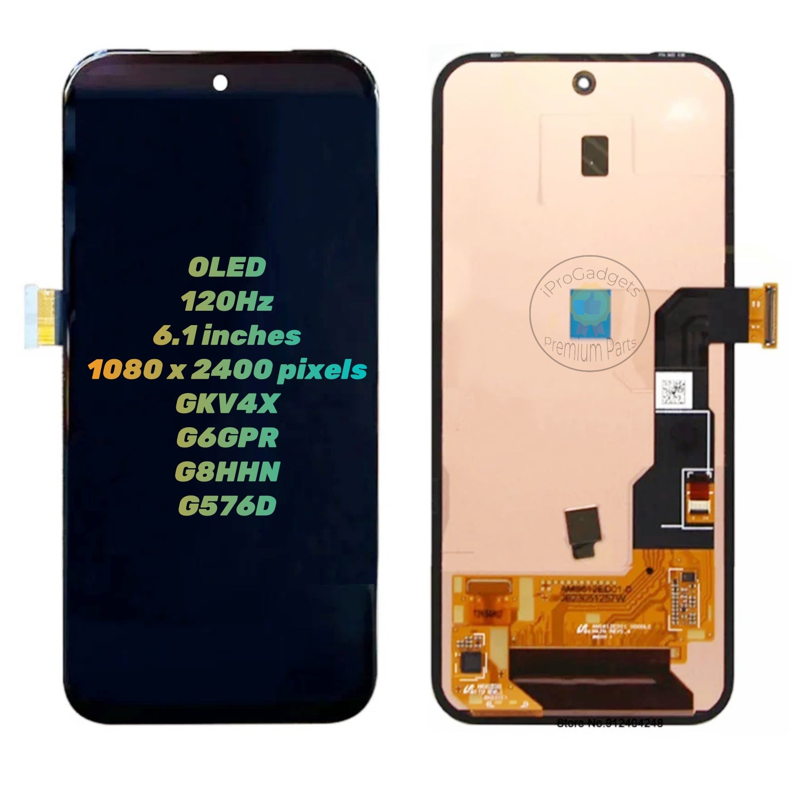 Replacement OLED Display Touch Screen Assembly For Google Pixel 8a