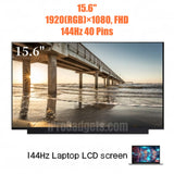 Replacement New Display for Dell Inspiron 15 3520 0YMHWH 15.6 inch LCD Screen Panel 144Hz 40pins