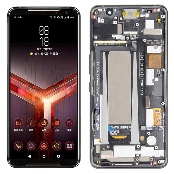 AMOLED LCD Display Touch Screen With Frame for Asus ROG Phone ZS600KL Z01QD