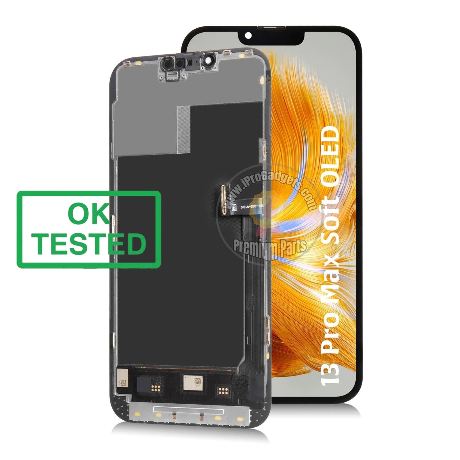 Replacement New Display for iPhone 13 Pro Max 13Pro Soft OLED