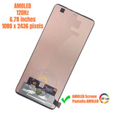Replacement New Display for T-Mobile REVVL 7 Pro 5G 120Hz AMOLED Touch Screen Assembly