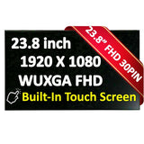 Replacement 24 inch LCD Touchscreen for HP EliteOne 800 G5 All-in-One Display Panel Touch Version