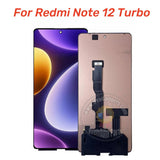Replacement AMOLED Display for Xiaomi Redmi Note 12 Turbo 23049RAD8C 120Hz Touch Screen Digitizer Assembly OEM