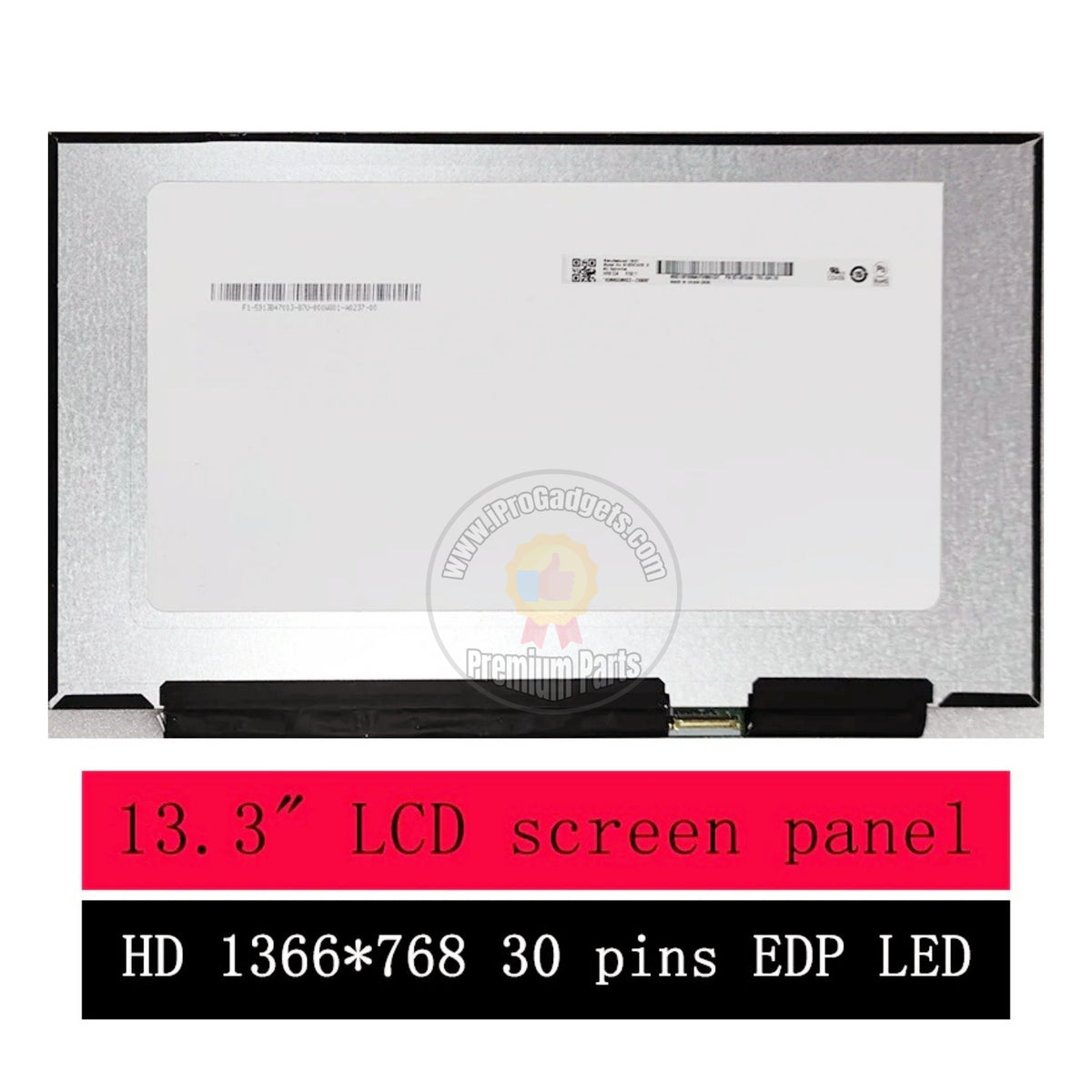 Replacement New Display B133XTN03.0 B133XTN03.3 13.3 INCH HD LCD Screen ...