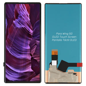 Replacement OLED Display Touch Screen Assembly For LG Wing 5G LMF100N LM-F100N LM-F100V LM-F100