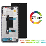 Replacement New Display for Xiaomi Poco X5 Pro 5G 22101320G 22101320I AMOLED Display Touch Screen With Frame Assembly