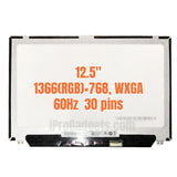 Replacement New Display for DELL Latitude 5280 5290 7280 7290 02HY74 12.5 inch Laptop LCD Screen Panel New