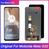 Ersatz für die LCD-Touchscreen-Digitalisiererbaugruppe für Motorola Moto G32 XT2235-3