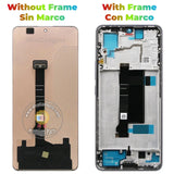Replacement New Display for Xiaomi Redmi Note 13 Pro 5G 312DRA50C 2312CRAD3C 2312DRA50G AMOLED Touch Screen with Frame Assembly
