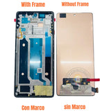 Replacement New Display for Infinix Note 50 Pro 4G X6855 144Hz AMOLED Touch Screen With Frame Assembly