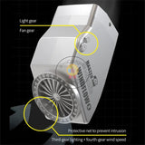 Mechanic WindFlow X Exhaust Fan with Light Powerful Smoke Exhaust Tool Suitable for Microscopes Welding and Repair of Phone PCB