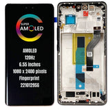 Replacement AMOLED Display Touch Screen With Frame For Xiaomi 13 Lite 5G 12 Lite NE 2210129SG