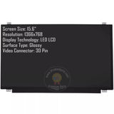 Replacement New Display LP156WHB-TPA1 LP156WH3-TPS1 LP156WH3-TPT2 LP156WH3-TPS2 15.6 INCH HD LCD Screen Panel