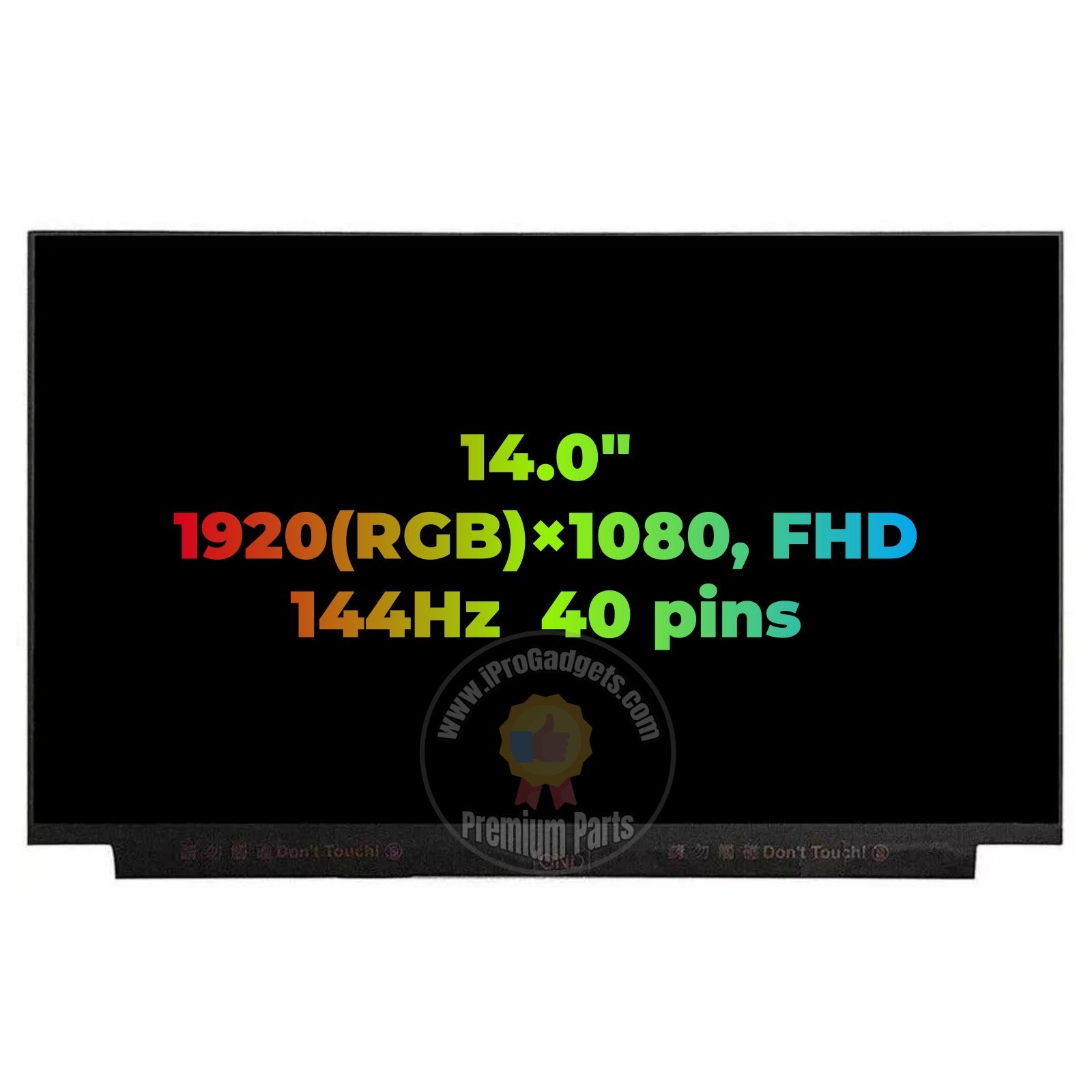 14インチ LM140LF1F02 40ピン　FullHD Replacement New Display LM140LF1F02 14.0 inch 144Hz FHD LCD Screen