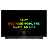 Replacement New Display for ASUS ROG Zephyrus G14 GA401Q PX401Q 14.0 inch 144Hz FHD LCD Screen Panel