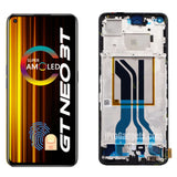 Pantalla táctil AMOLED de repuesto con marco para OPPO Realme GT Neo 3T RMX3372 RMX3371