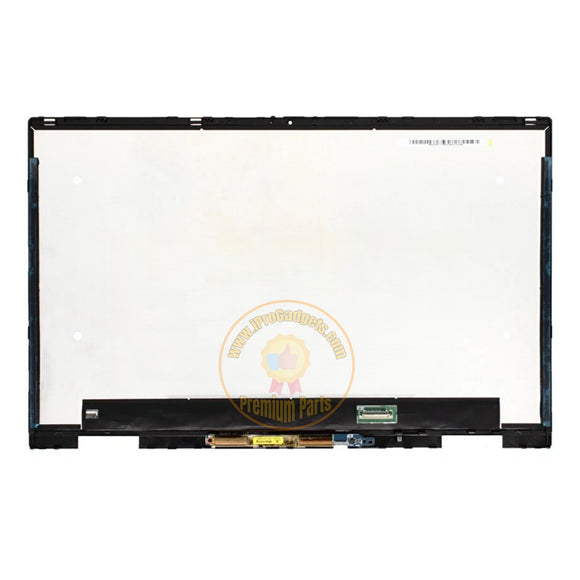Replacement Full Display for HP Pavilion X360 15T-ER100 15T-ER200 M45119-001 M27522-AA2 LCD Touch Screen With Frame Assembly Black