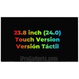 Replacement 23.8 inch All in One LCD Touch Screen Panel LM238WF5-SSE6 LM238WF5(SS)(E6)