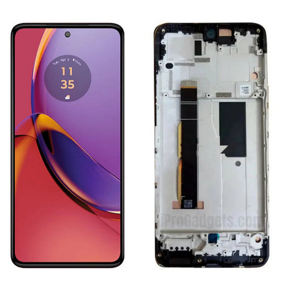 Replacement New OLED Display for Motorola Moto G84 5G XT2347 XT2347-1 Touch Screen Digitizer With Frame Assembly