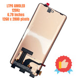 Replacement New Display for vivo X100s Pro 5G V2324HA 120Hz AMOLED Touch Screen Assembly